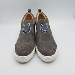Indianapolis Indiana Colts NFL Women's Football Ladies Slip On Wedge Shoes Sz 10